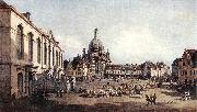 BELLOTTO, Bernardo New Market Square in Dresden from the Jdenhof china oil painting reproduction